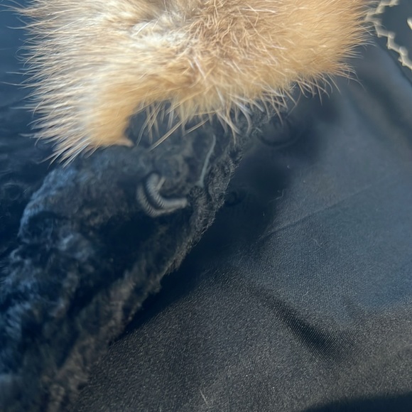 Vintage Mink and Wool Coat Size L - Picture 9 of 9